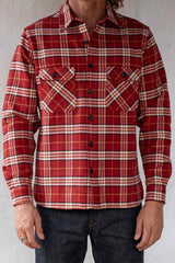 BENSON PLAID LS Red Plaid