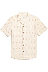 COLLINS SLIM SHIRT Dune Chevron