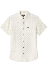 CHARTER SLUB SS Off White Micro Geo