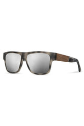 CLIFF Matte Pearl Grey/Walnut/HD+ Silver Mirror Polar