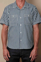 DAYTON SS Indigo Stripe