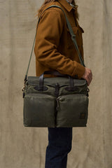 24 HOUR TIN BRIEFCASE Otter Green