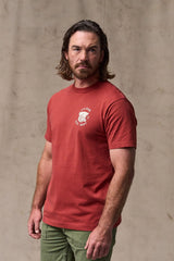 BEAR GRAPHIC T-SHIRT Chili Oil