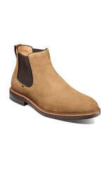 ANTHEM PLAIN TOE CHELSEA - MOCHA SUEDE
