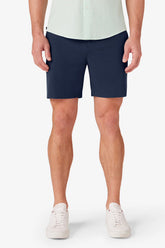 DECK SHORT Navy Solid