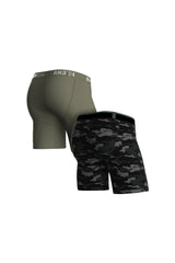 CLASSICS BOXER BRIEF 2 PACK Pine/Covert Camo
