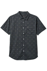 CHARTER PRINT SS Washed Black Pyramid