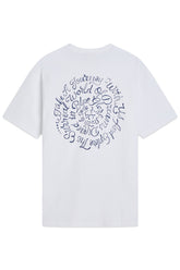 DELFTS ARTWORK TEE Bright White