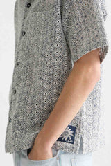 EMBROIDERED RELAXED SS Bright White