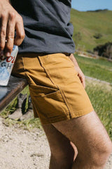 BISON CANVAS SHORT Bronze