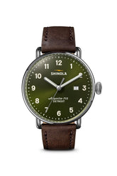 CANFIELD C56 43mm - DARK OLIVE/DEEP BROWN