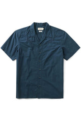 DAVIS SHIRT Navy Floral Embroidery