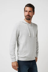 CLOUD WAFFLE HOODIE Light Grey