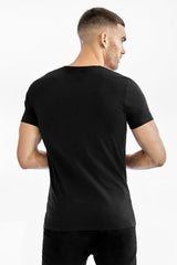 BASIC V-NECK Black