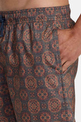BARNES ELASTIC SHORT Red Earth