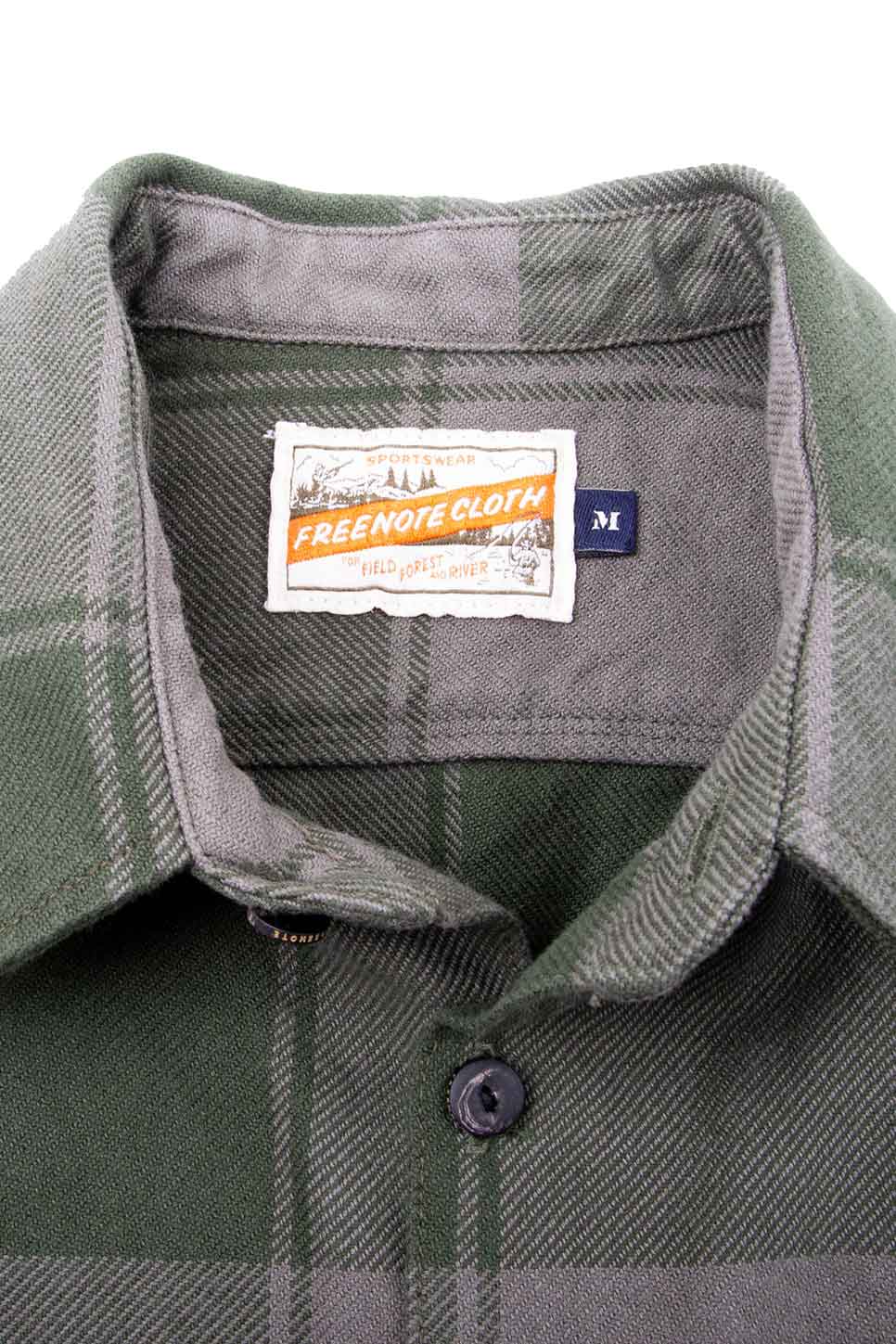 BENSON LS Olive Buffalo Plaid