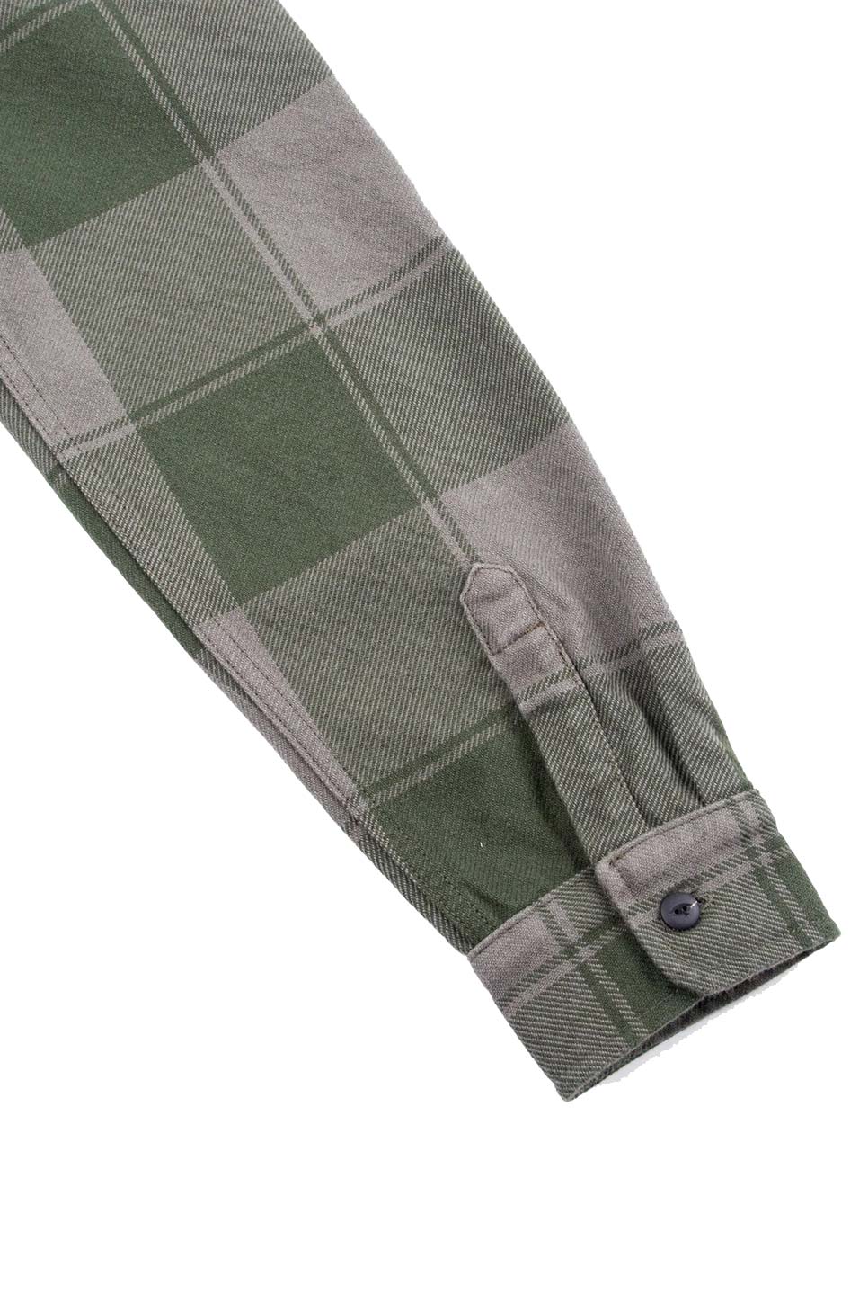 BENSON LS Olive Buffalo Plaid