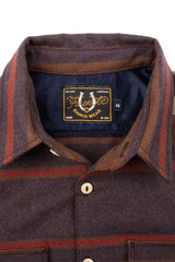 BENSON LS Brown Stripe