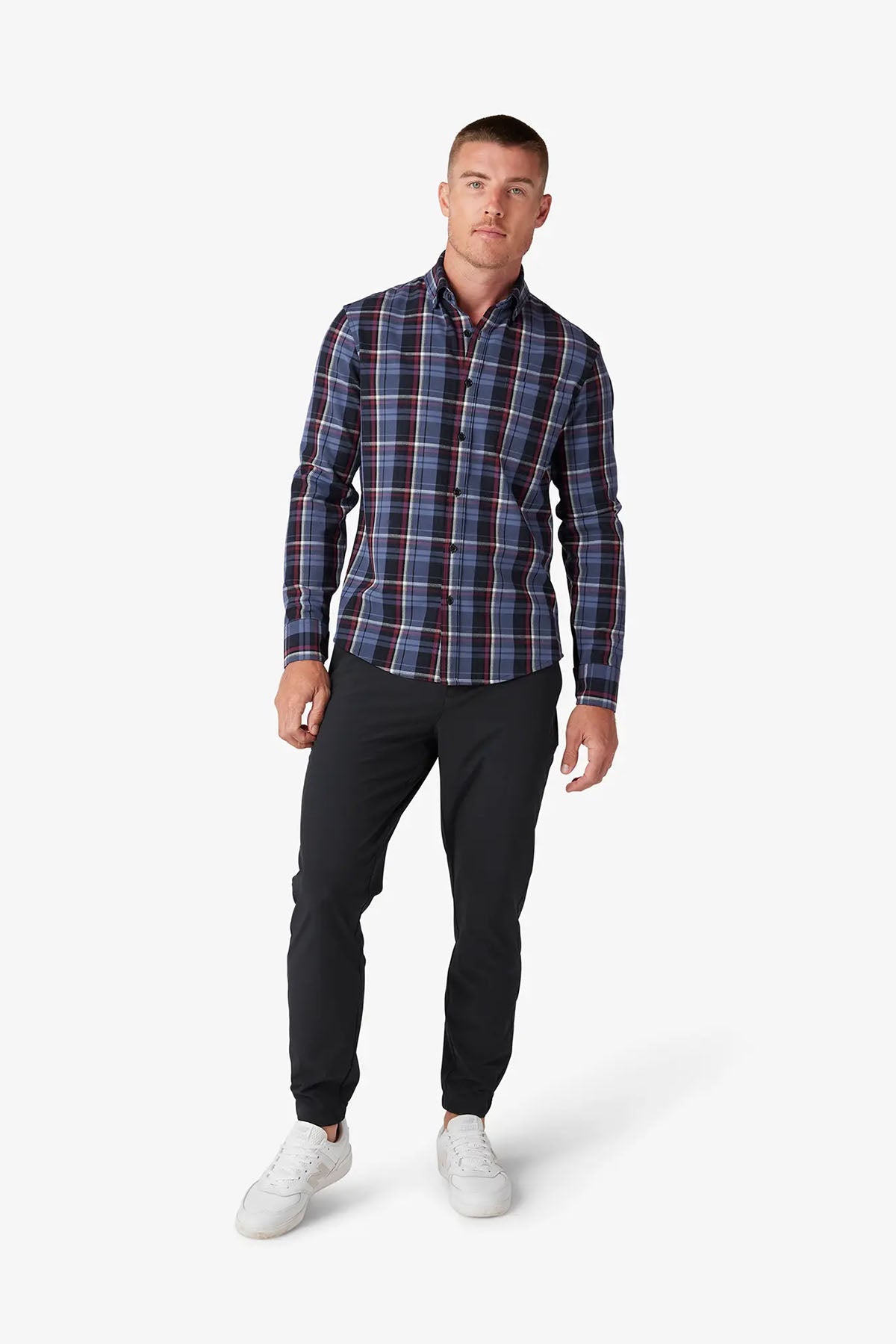 CITY FLANNEL Coastal Fjord Bryant Plaid