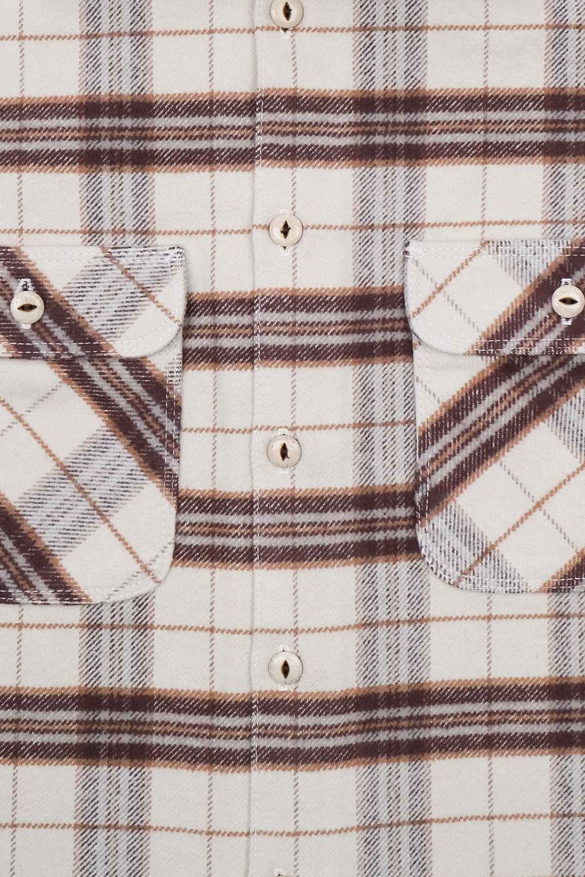 BENSON PLAID LS Cream Plaid