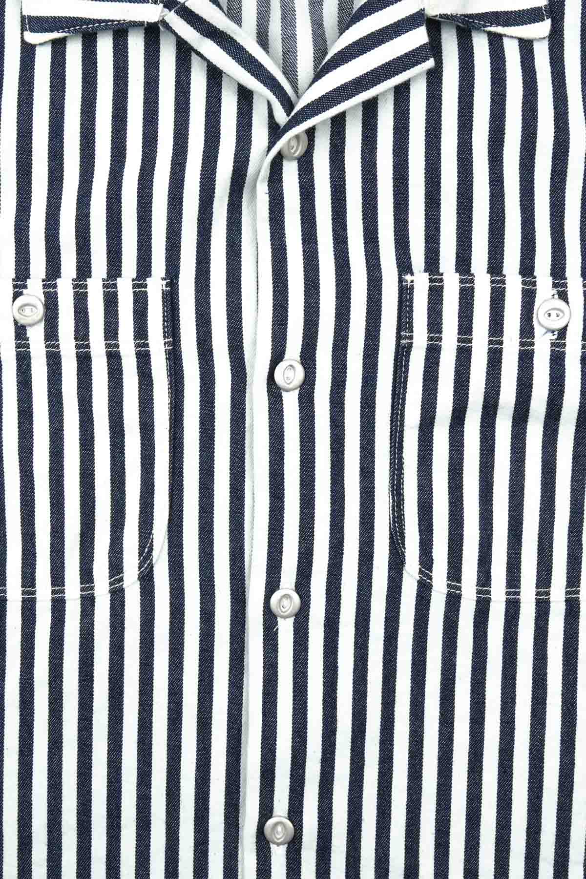 DAYTON SS Indigo Stripe