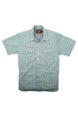 CALICO SOUTHWESTERN SS Turquoise
