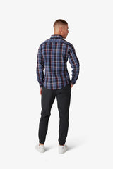 CITY FLANNEL Coastal Fjord Bryant Plaid