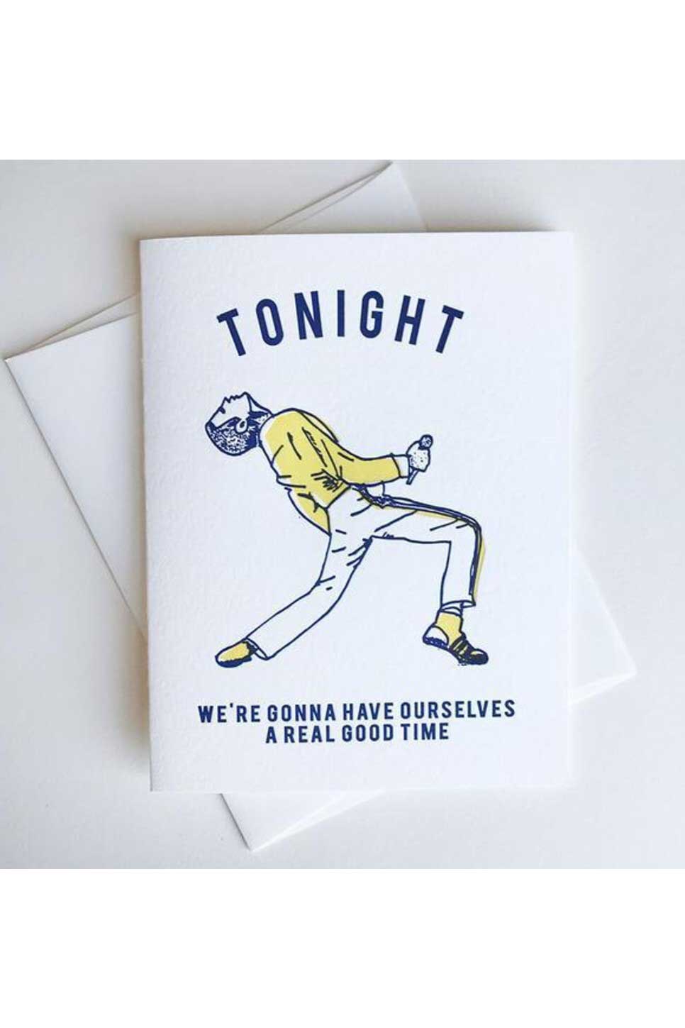 Freddie Mercury Tonight Card