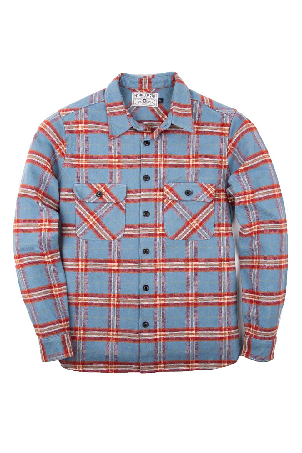 BENSON PLAID LS Blue