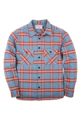 BENSON PLAID LS Blue