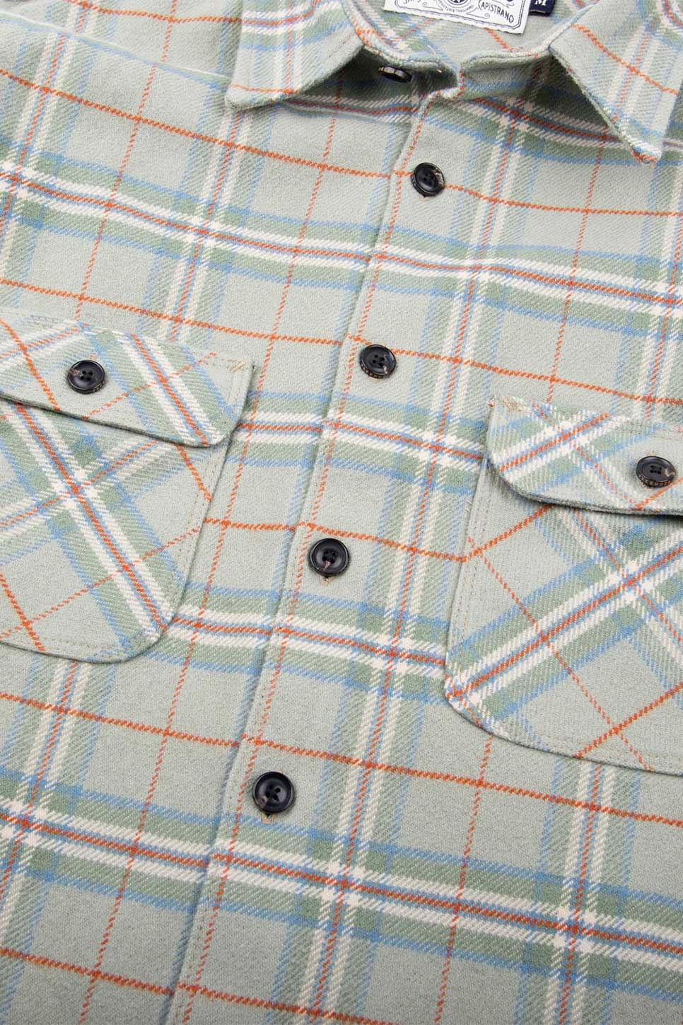 BENSON PLAID LS Sage