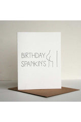 Birthday Spankins' Card