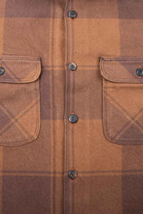 BENSON LS Brown Buffalo Plaid