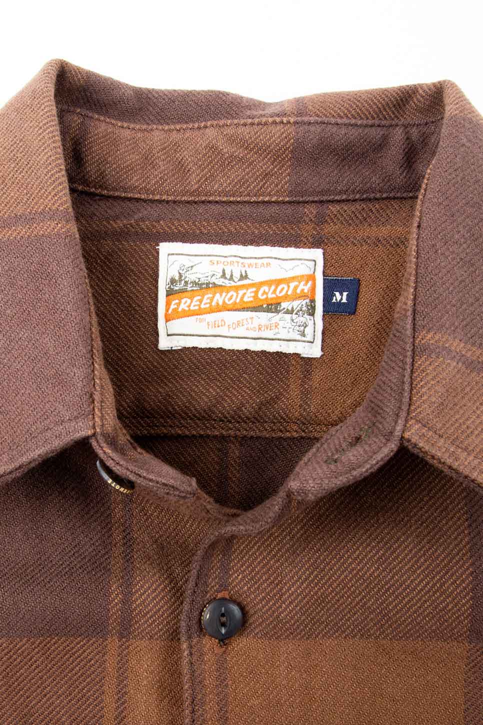 BENSON LS Brown Buffalo Plaid