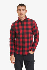 CITY FLANNEL Red and Black Buffalo