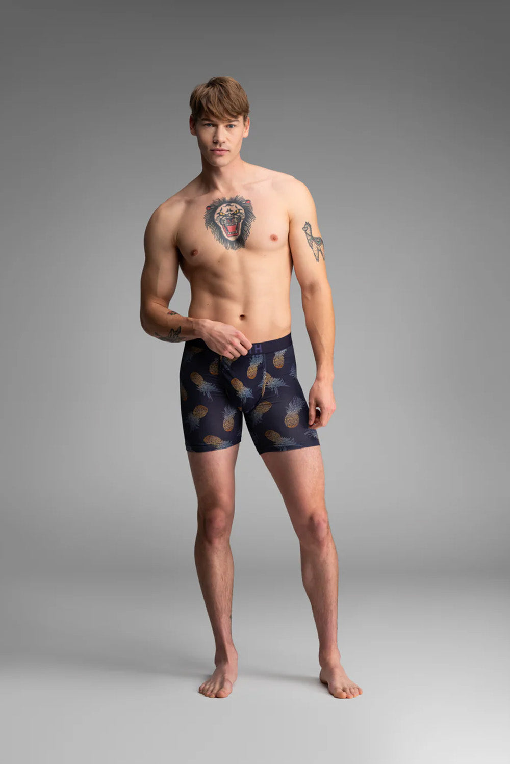 CLASSIC BOXER BRIEF Pineapple Ombre Dk Navy