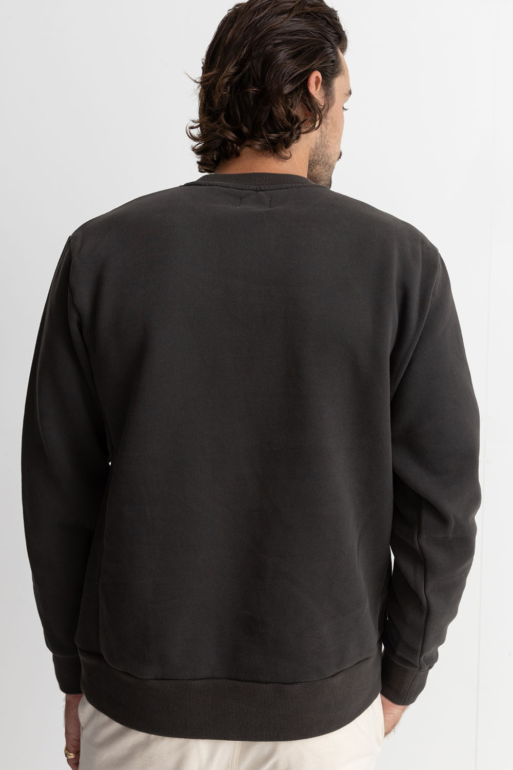 CLASSIC FLEECE CREW Vintage Black