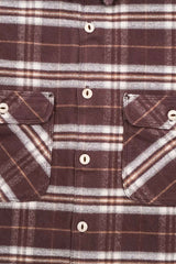 BENSON PLAID LS Grizzly Plaid