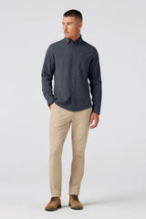 CITY FLANNEL Navy Heather