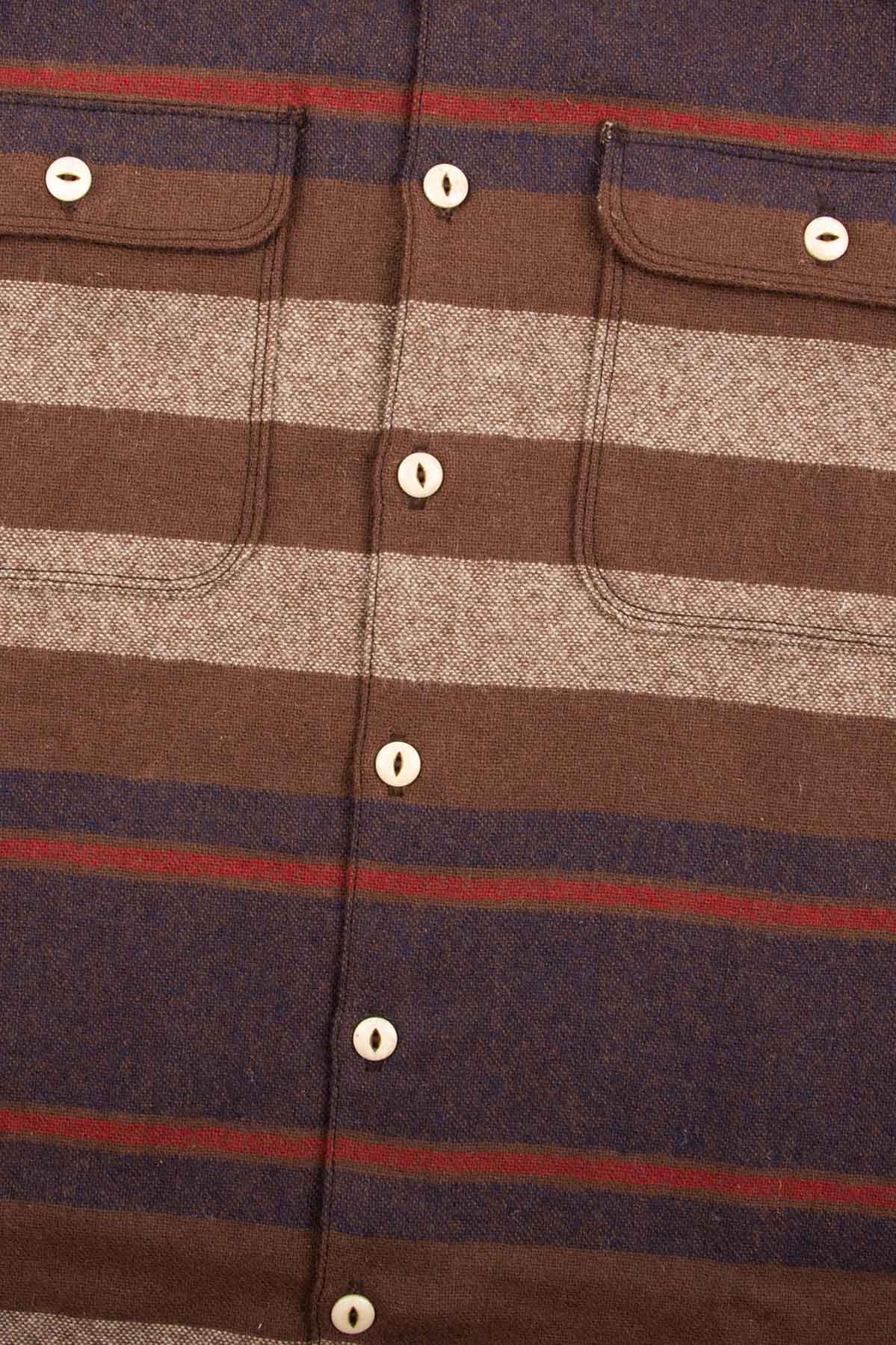 BENSON LS Brown Stripe