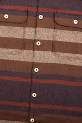 BENSON LS Brown Stripe