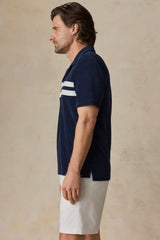 CABANA TOWEL TERRY POLO Deep Navy