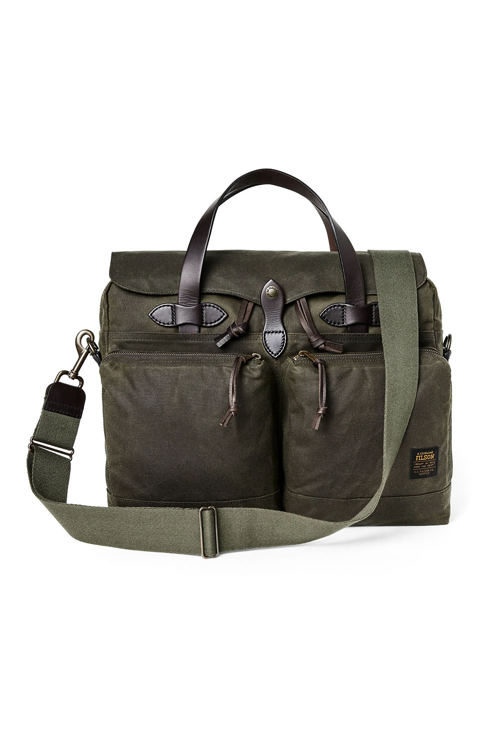 24 HOUR TIN BRIEFCASE Otter Green