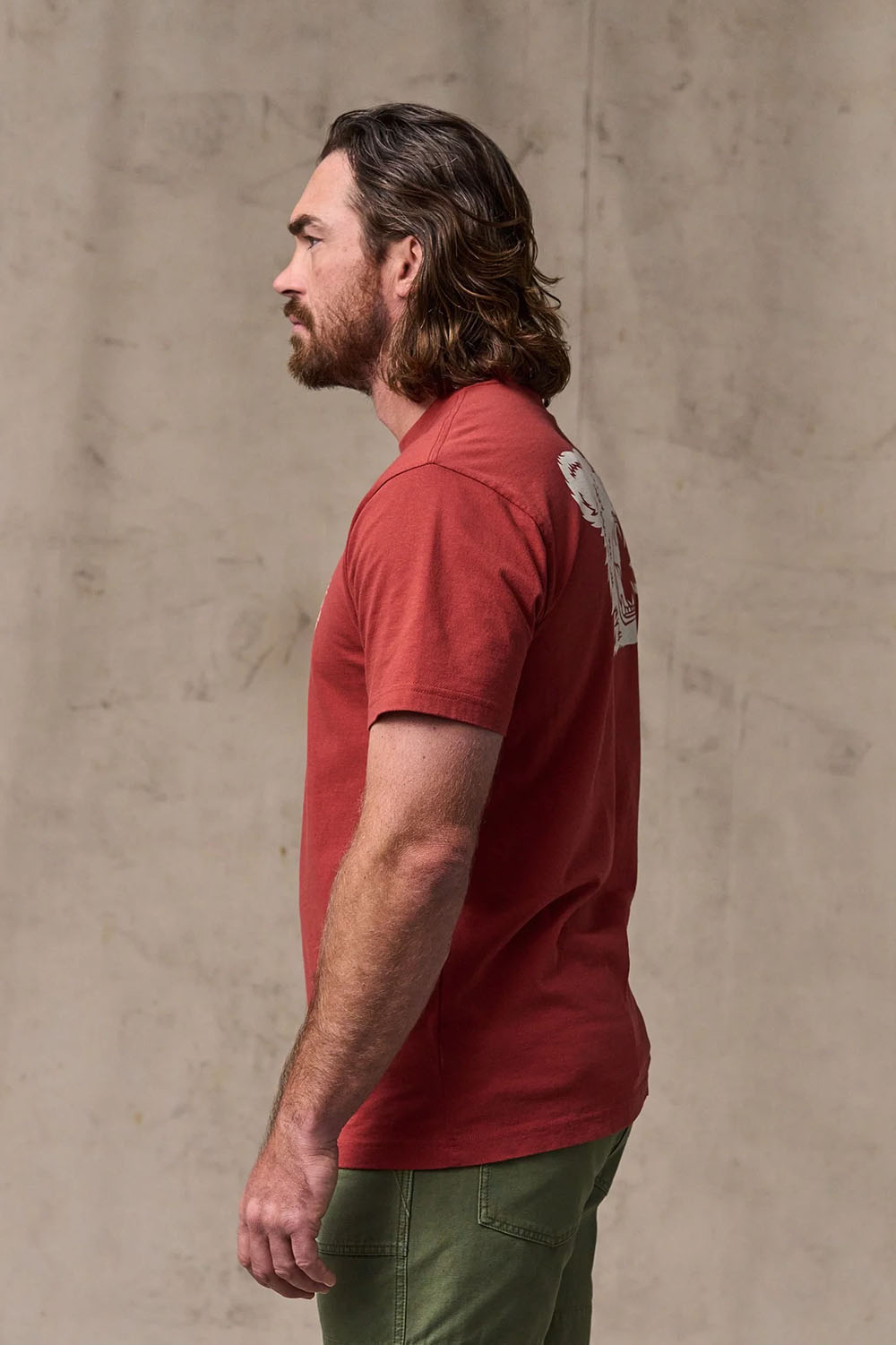 BEAR GRAPHIC T-SHIRT Chili Oil