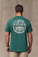 FORESTRY GRAPHIC T-SHIRT Mallard Green
