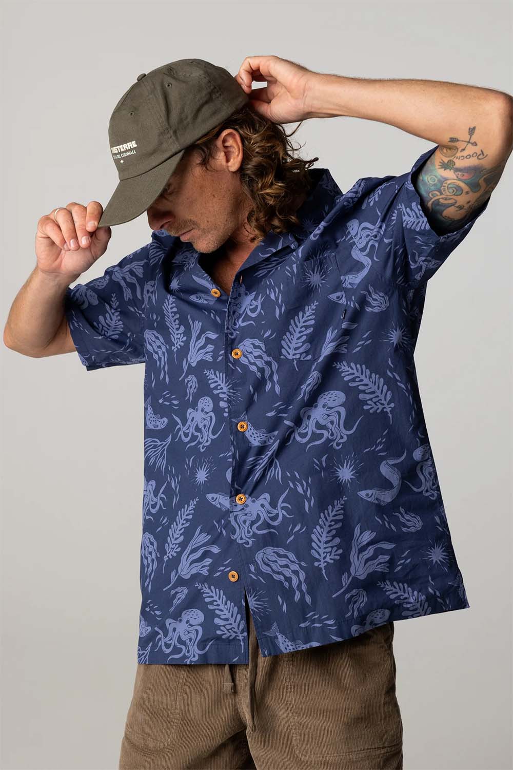DYLAN PRINTED SS Ocean Folk/Galactic