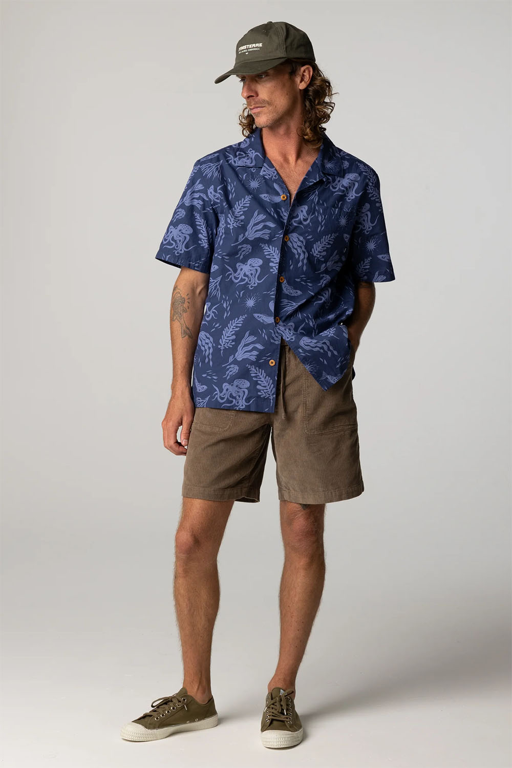 DYLAN PRINTED SS Ocean Folk/Galactic