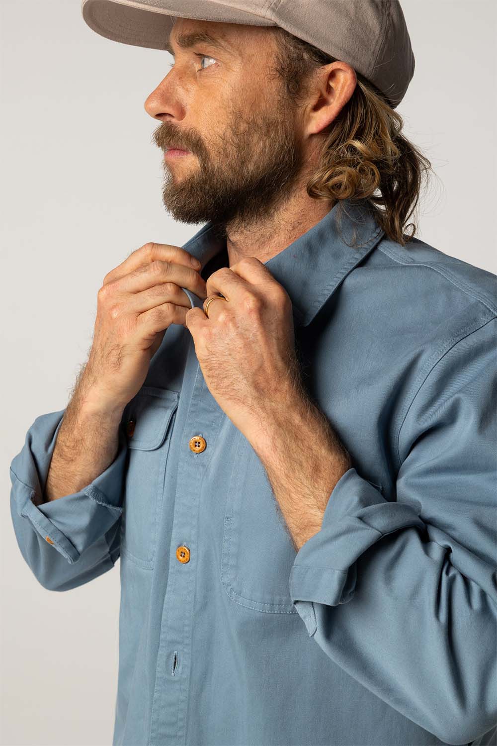 EDDYSTONE SHIRT Bay Blue
