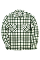 BENSON LS Cactus Green Plaid