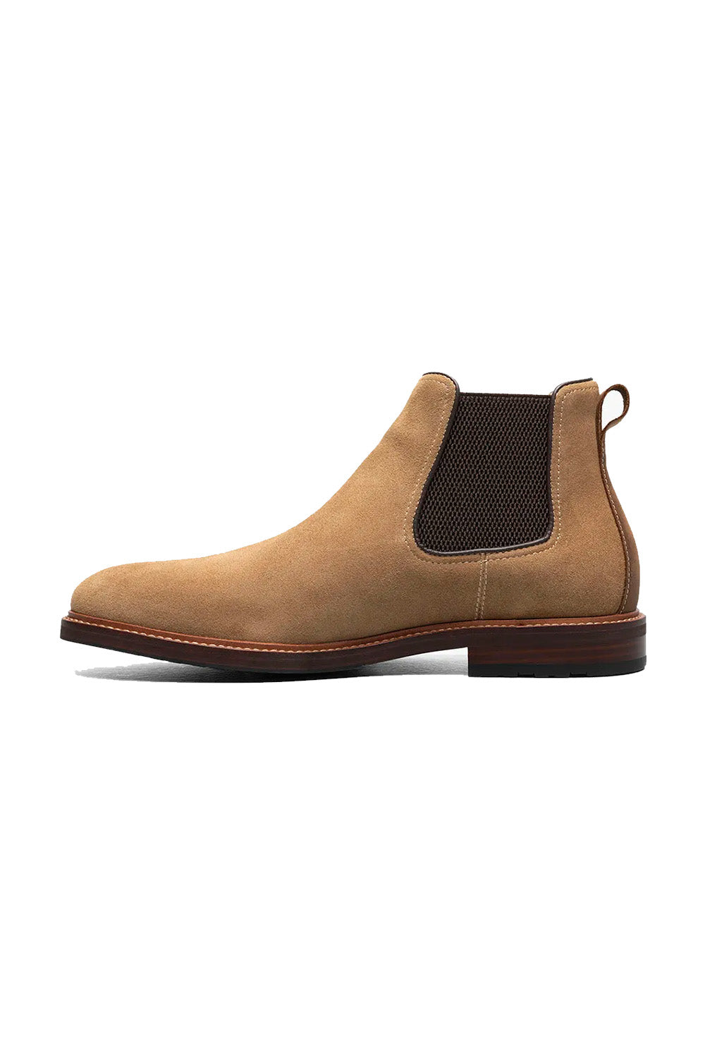 ANTHEM PLAIN TOE CHELSEA - MOCHA SUEDE
